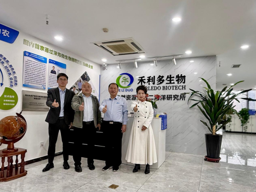 生物刺激剂专委会熊思健秘书长一行实地走访禾利多生物---共话绿色生物刺激剂发展新前景